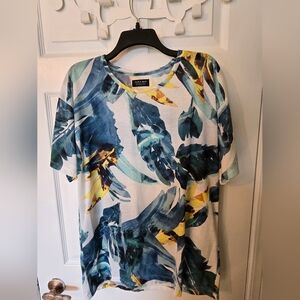 Zara Man Abstract Print Tee Size XL
